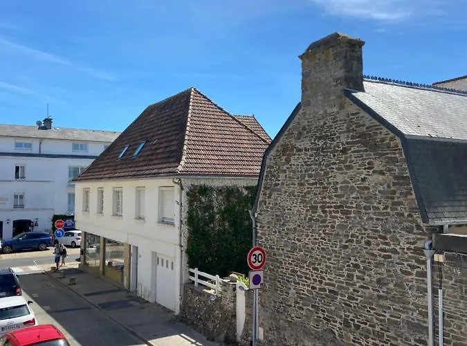 아파트 Cosy Flat Carteret - Centre Bourg - 4 Personnes 바르네빌카테레