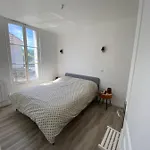 Lägenhet Cosy Flat Carteret - Centre Bourg - 4 Personnes Barneville-Carteret