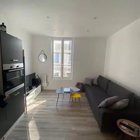 Cosy Flat Carteret - Centre Bourg - 4 Personnes